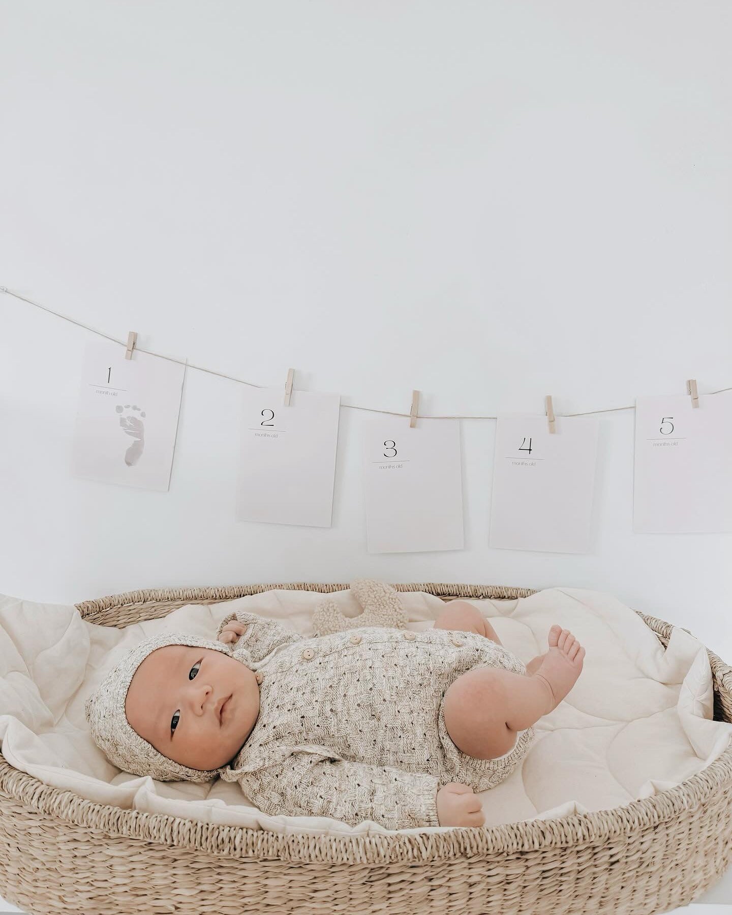 Inkless print kit for baby handprints