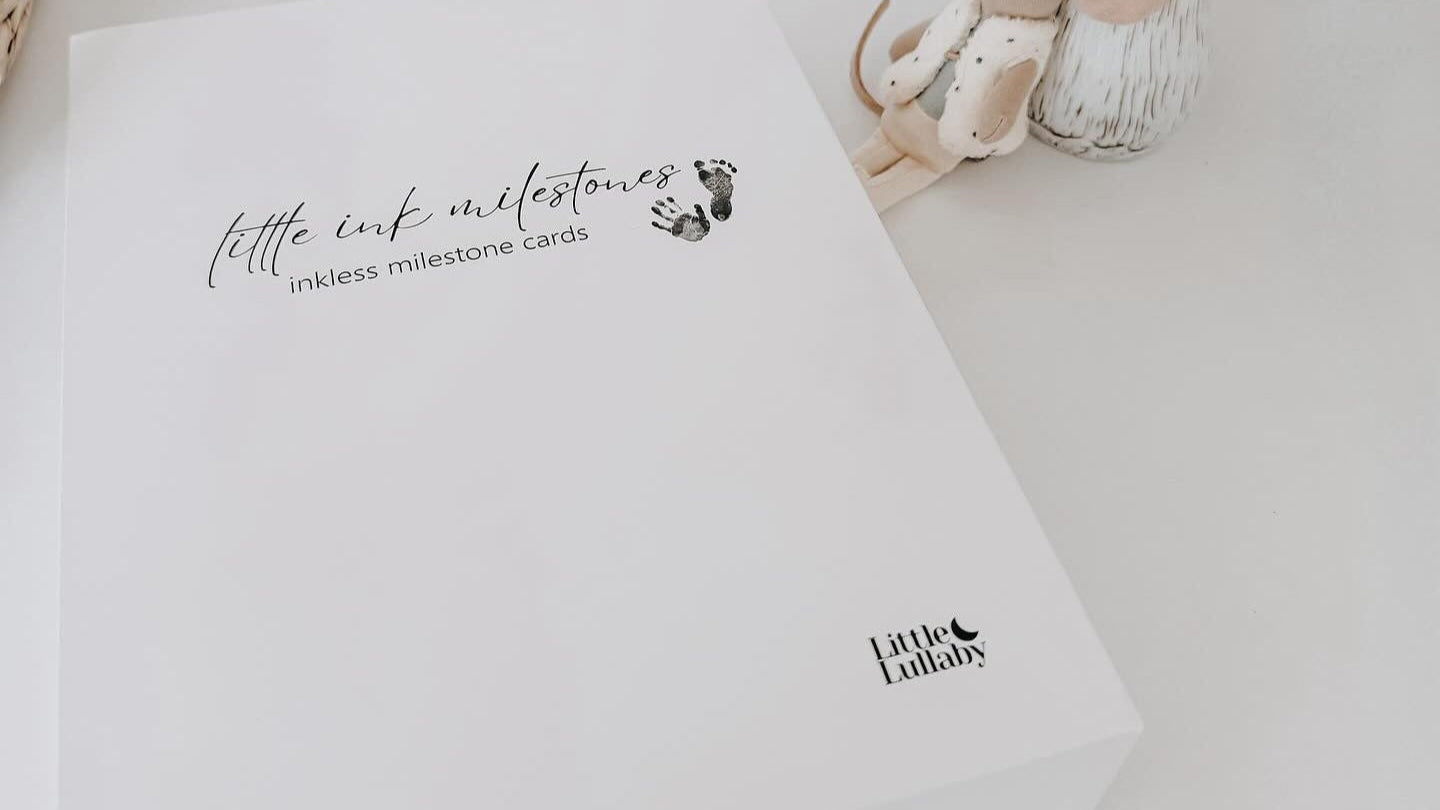 Inkless print kit for baby handprints and footprints
