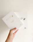 baby no mess monthly milestone cards for handprints and footprints