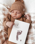 Inkless print kit for baby handprints and footprints