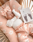 Footprint cards no mess baby safe