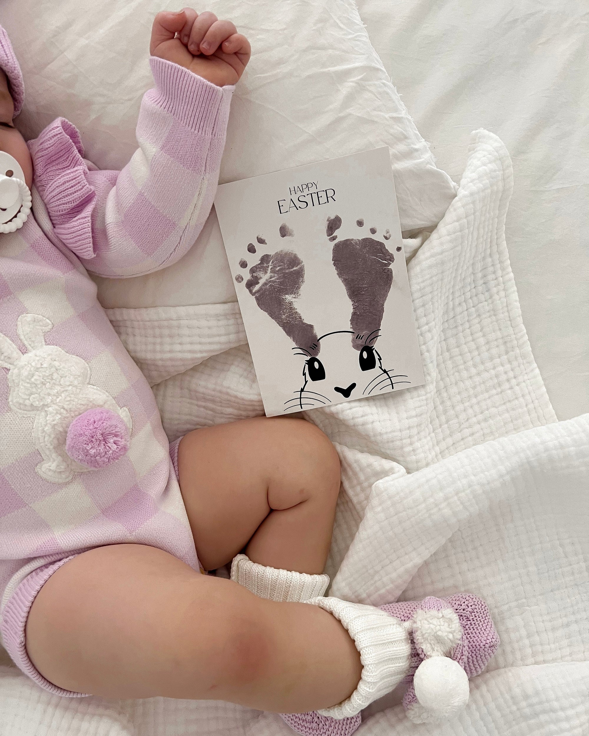 baby inkless no mess print kit for easter