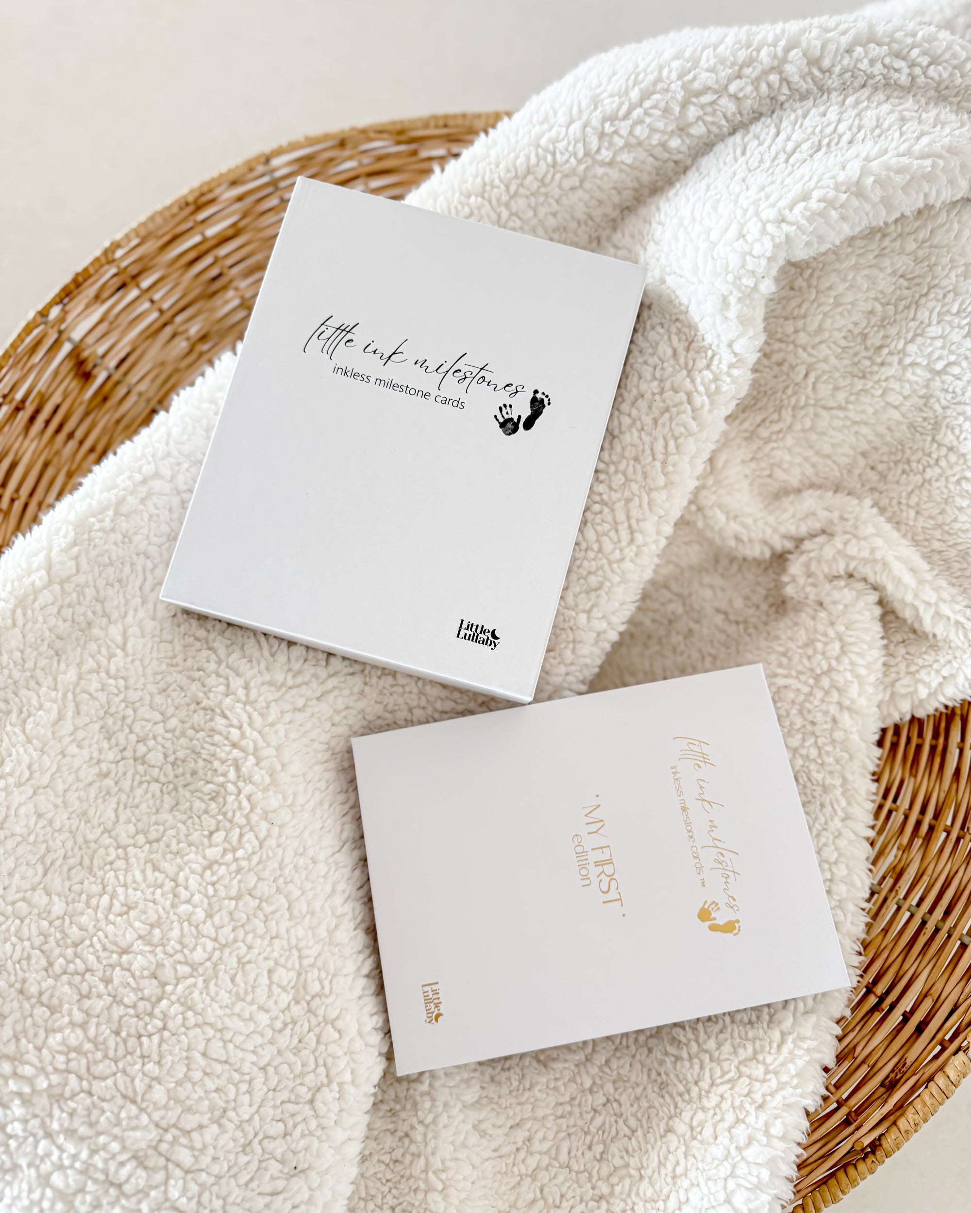 no mess inkless print kits for baby growth handprint and footprint